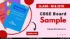 CBSE Sample Papers
