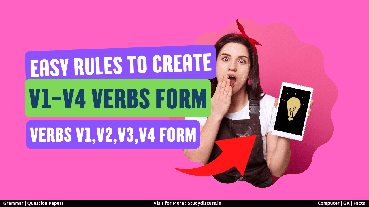 Form of Verbs V1 V2 V3