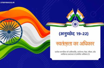 Right to Freedom : स्वतंत्रता का अधिकार